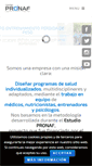 Mobile Screenshot of centropronaf.com